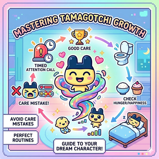 🍼 The Ultimate Tamagotchi Evolution Guide: Secrets to Avoiding Care Mistakes!