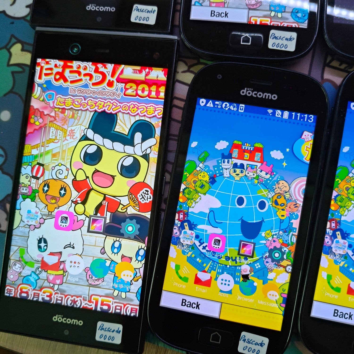 (Pre-Order)NFC & Infrared & Mixing App 3 in 1 Tamagotchi Compatible Phone - locked (cannot use with SIM card) is - Fuzzy N Chic