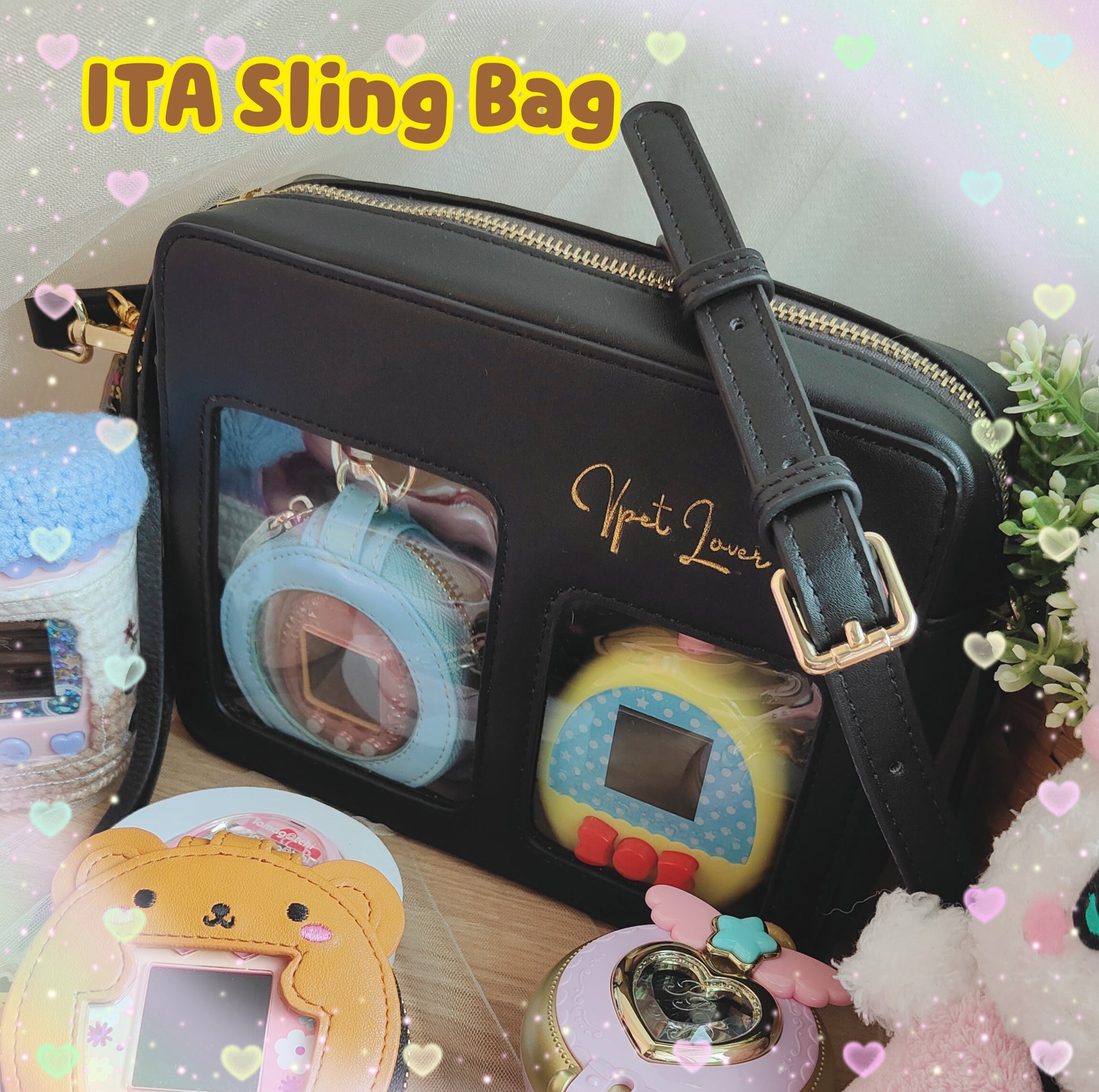 Tamagotchi ITA Sling Bag - Fuzzy N Chic