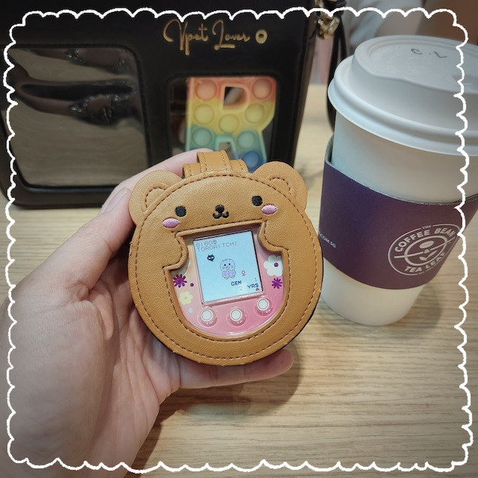 Tamagotchi Huggy Bear Zipper Pouch - Fuzzy N Chic