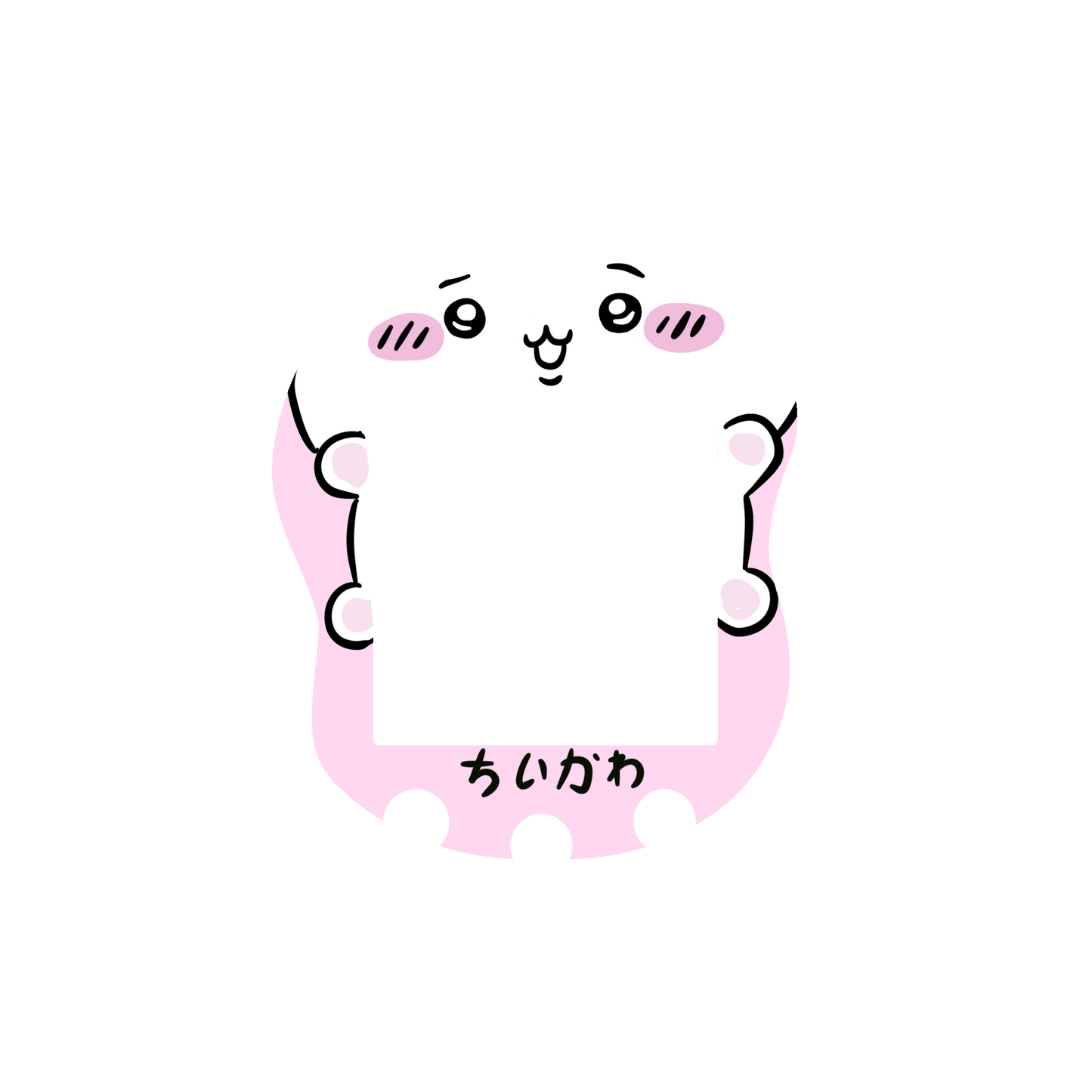 Tamagotchi Uni Faceplate - Chikkawa - Fuzzy N Chic
