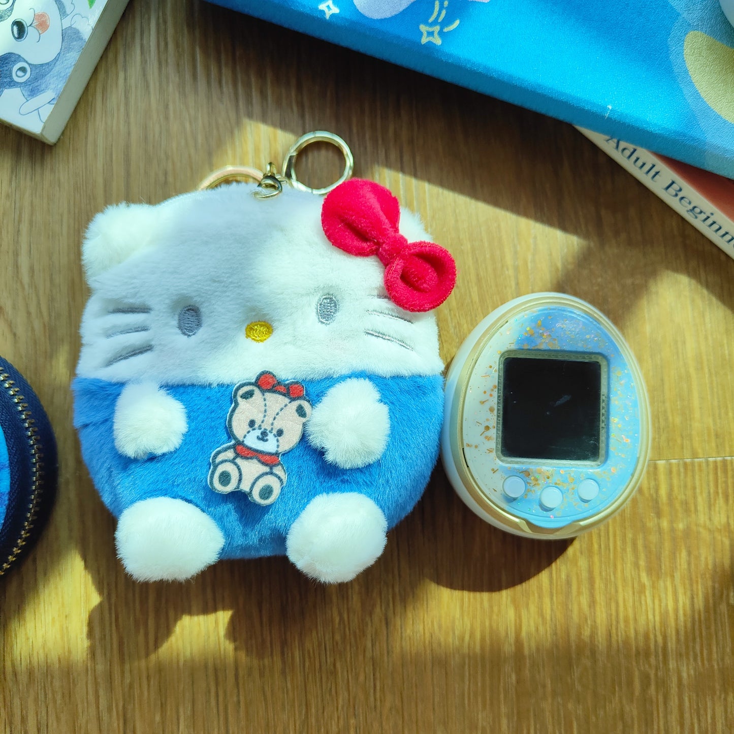 Fluffy Sanrio soft pouch - Fuzzy N Chic