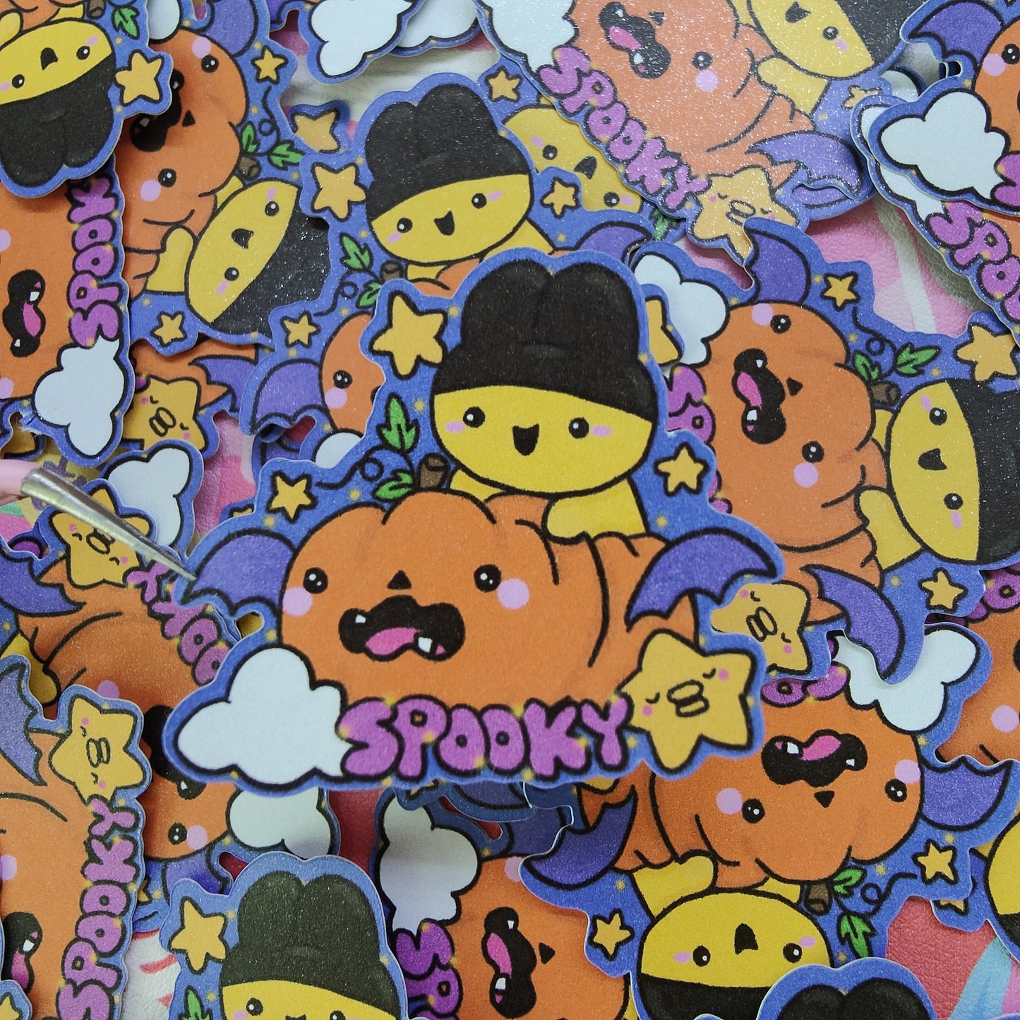 Spooky Flying Pumpkin - Mametchi - Fuzzy N Chic