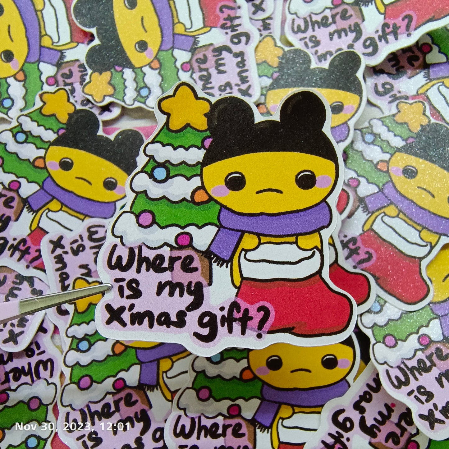 Where is my Xmas gift - Mametchi - Fuzzy N Chic
