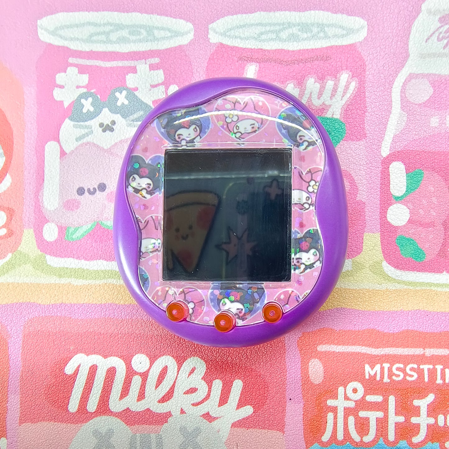 Tamagotchi Uni Faceplate - Kuromi and Melody - Fuzzy N Chic