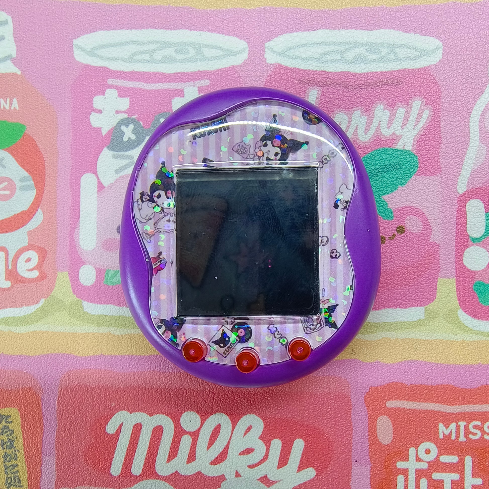 Tamagotchi Uni Faceplate - Kuromi - Fuzzy N Chic