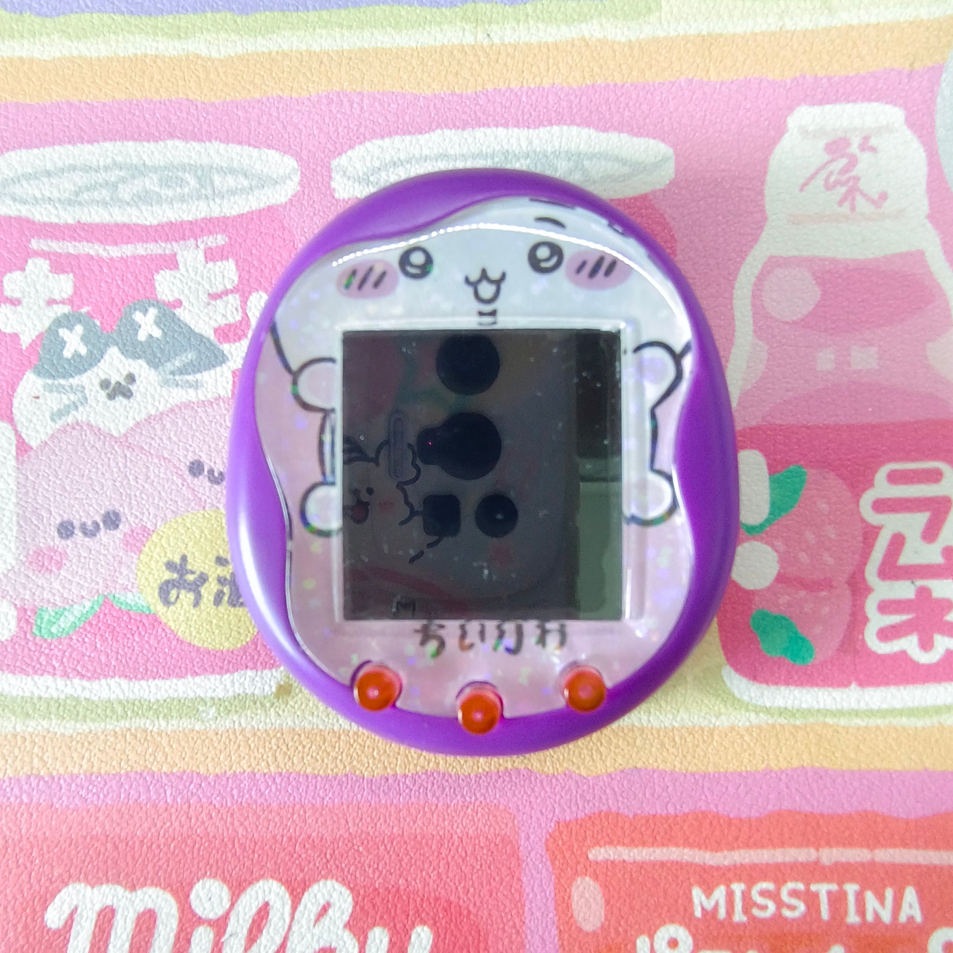 Tamagotchi Uni Faceplate - Chikkawa - Fuzzy N Chic