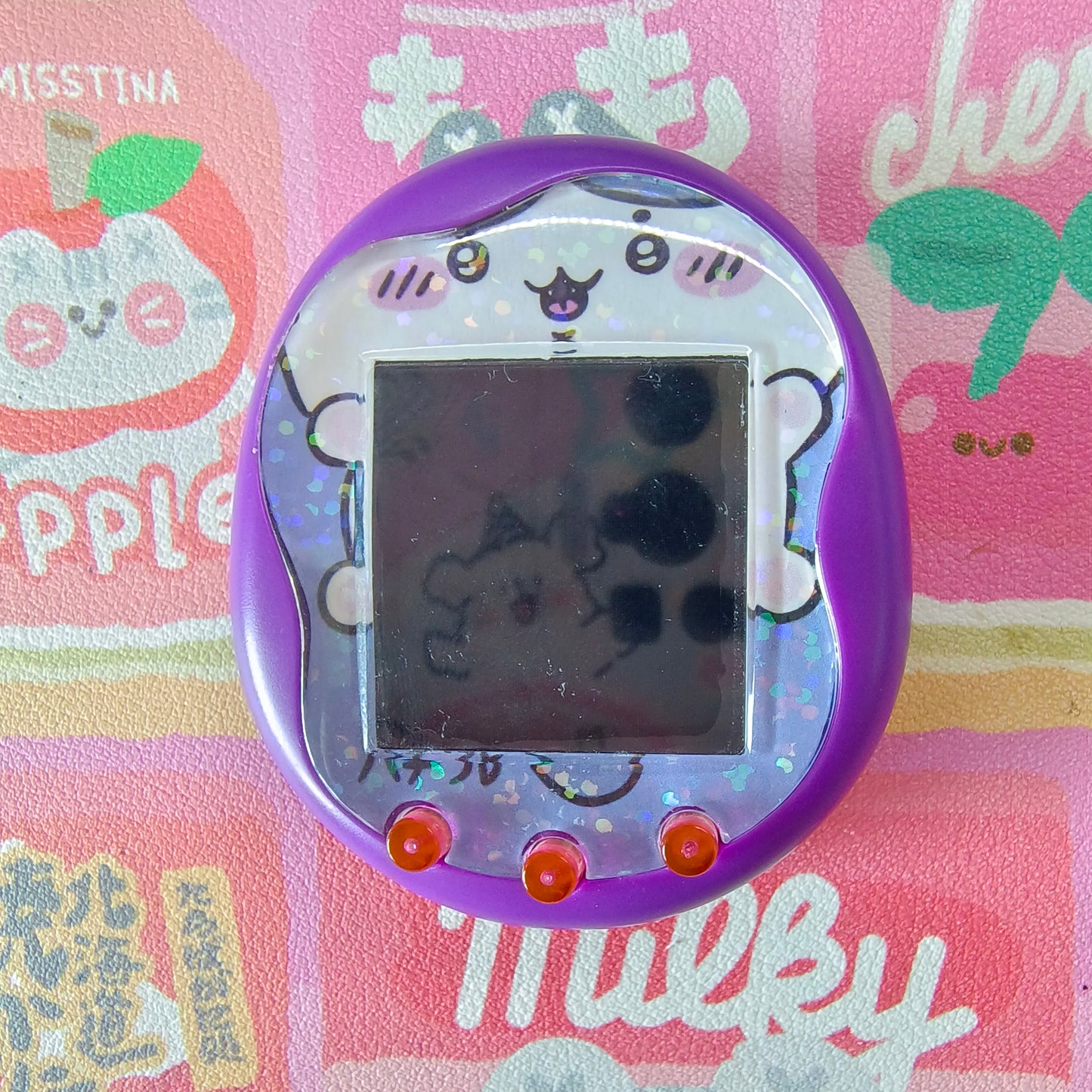 Tamagotchi Uni Faceplate - Hachiware - Fuzzy N Chic