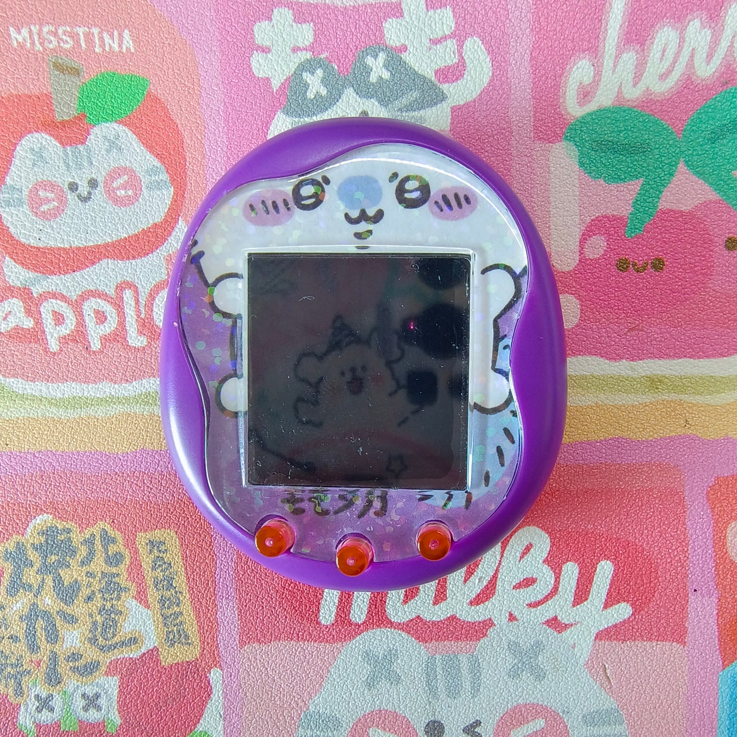 Tamagotchi Uni Faceplate - Momonga - Fuzzy N Chic