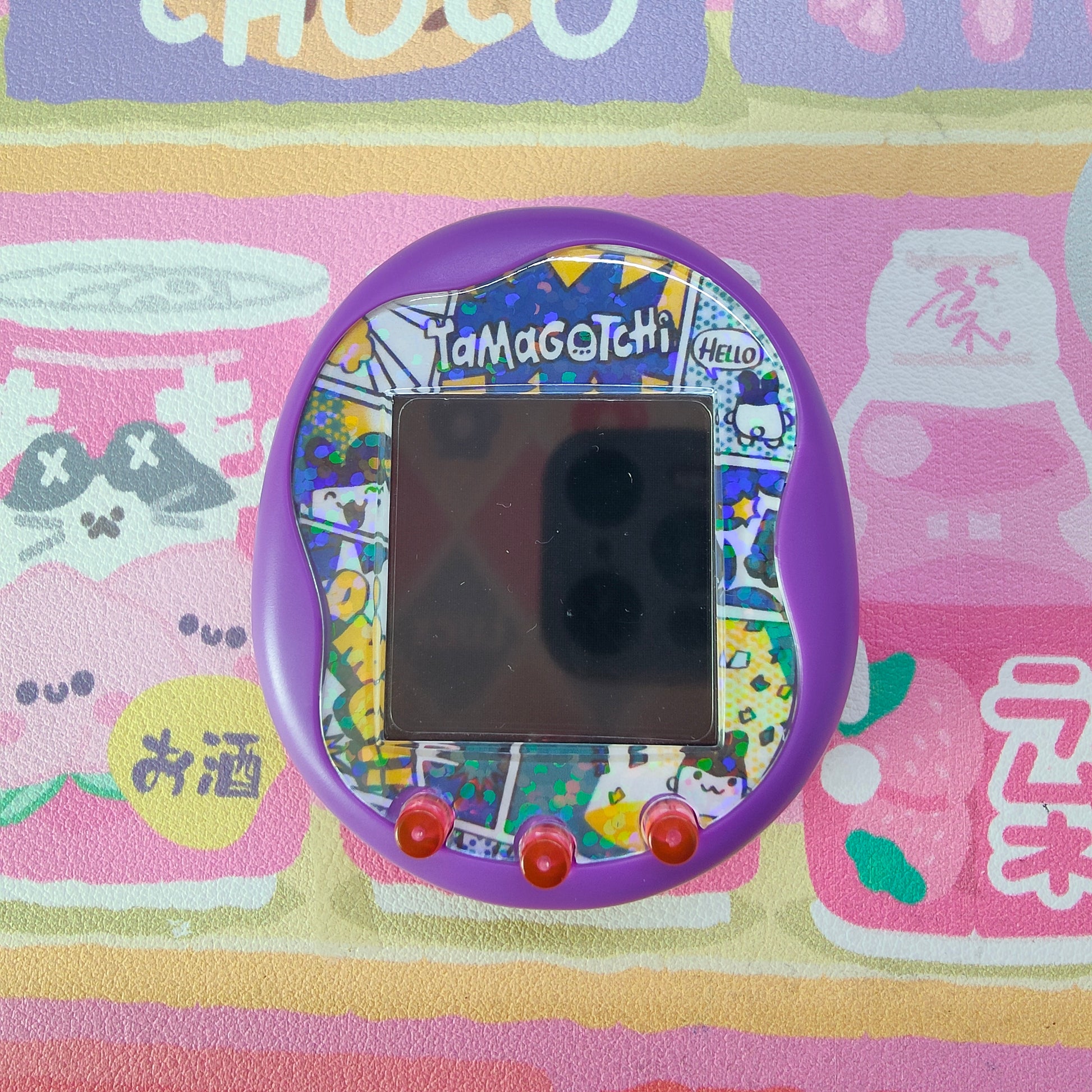 Tamagotchi Uni Faceplate - Mimitchi Comic - Fuzzy N Chic