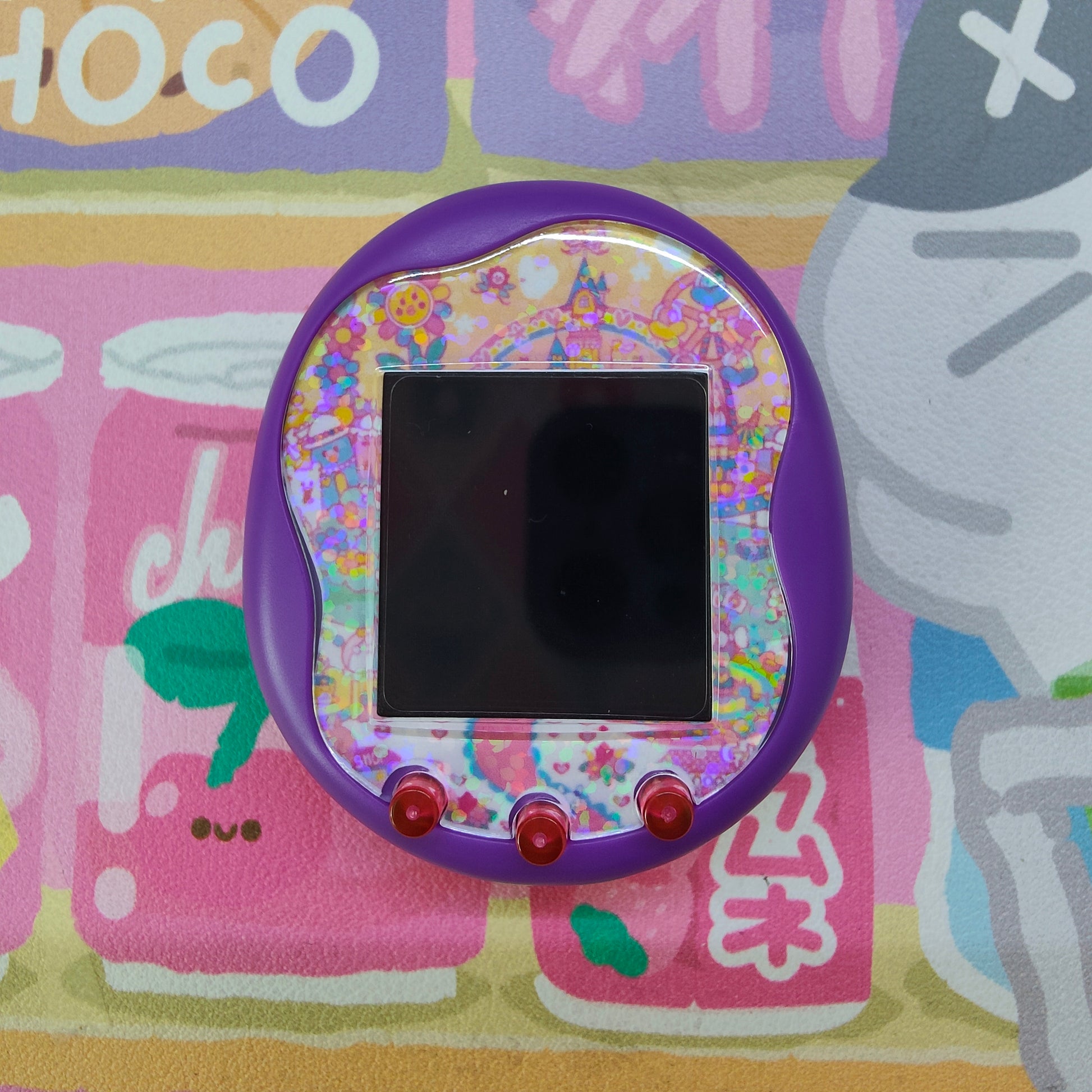 Tamagotchi Uni Faceplate - Arcade Town - Fuzzy N Chic