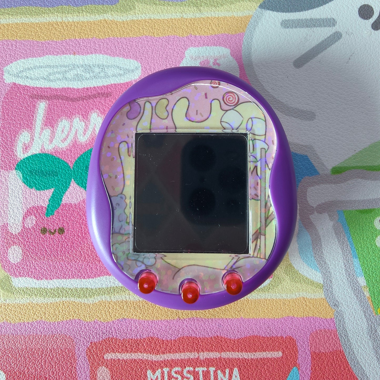 Tamagotchi Uni Faceplate - Candy - Fuzzy N Chic
