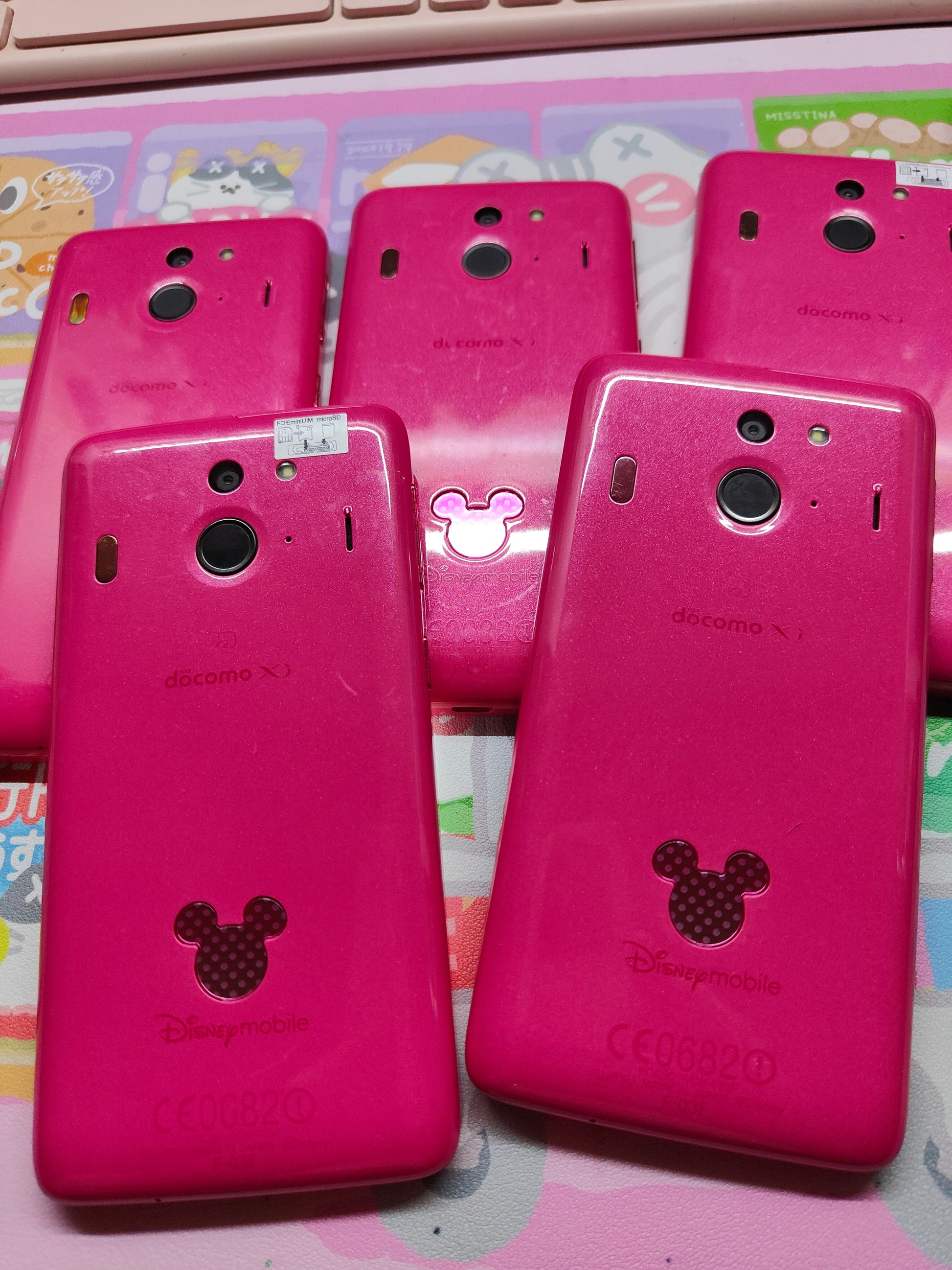 Disney NFC & Infrared 2-in-1 Tamagotchi Compatible Phone - Locked (cannot use with SIM card) - Fuzzy N Chic