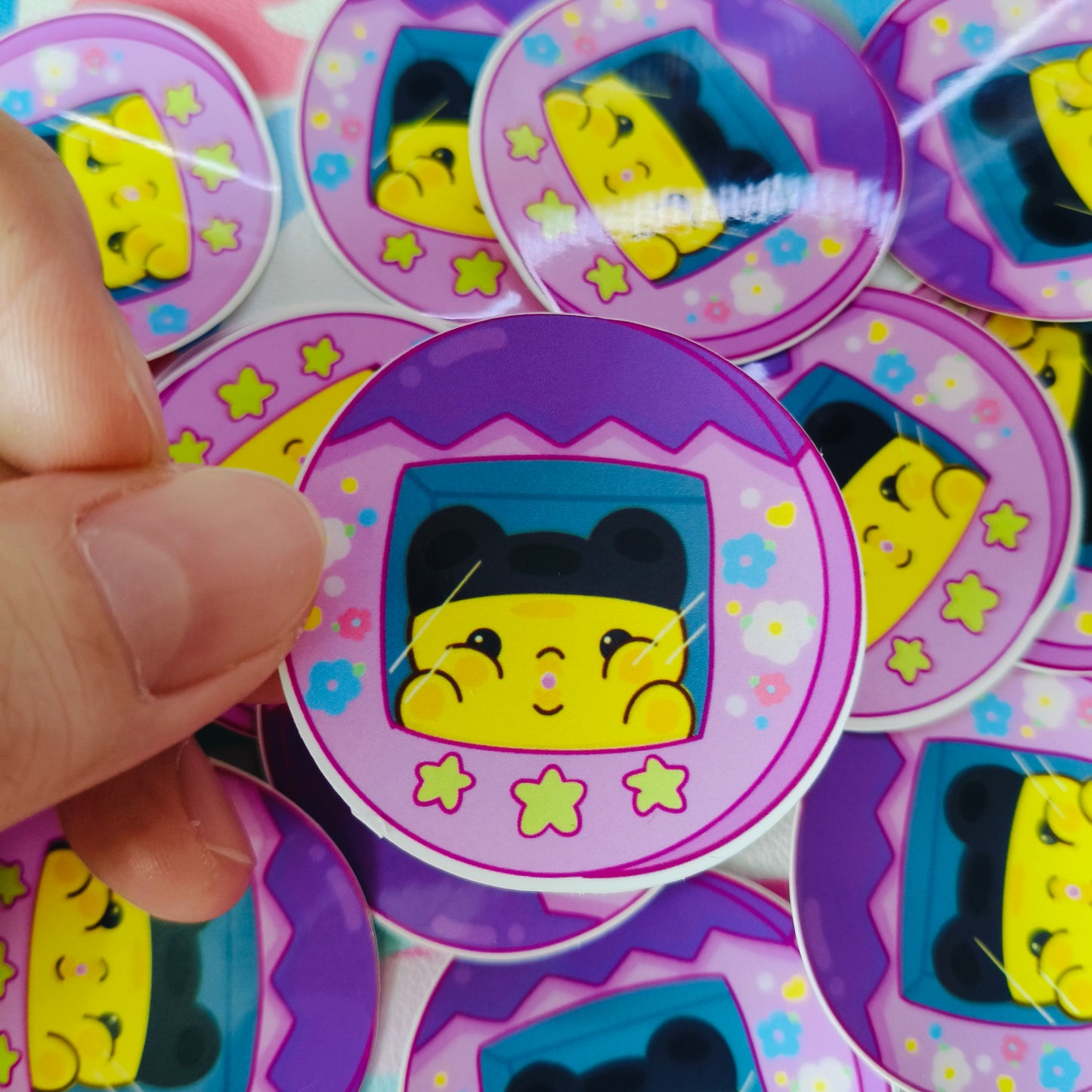 Mametchi trap in the Tamagotchi - Fuzzy N Chic