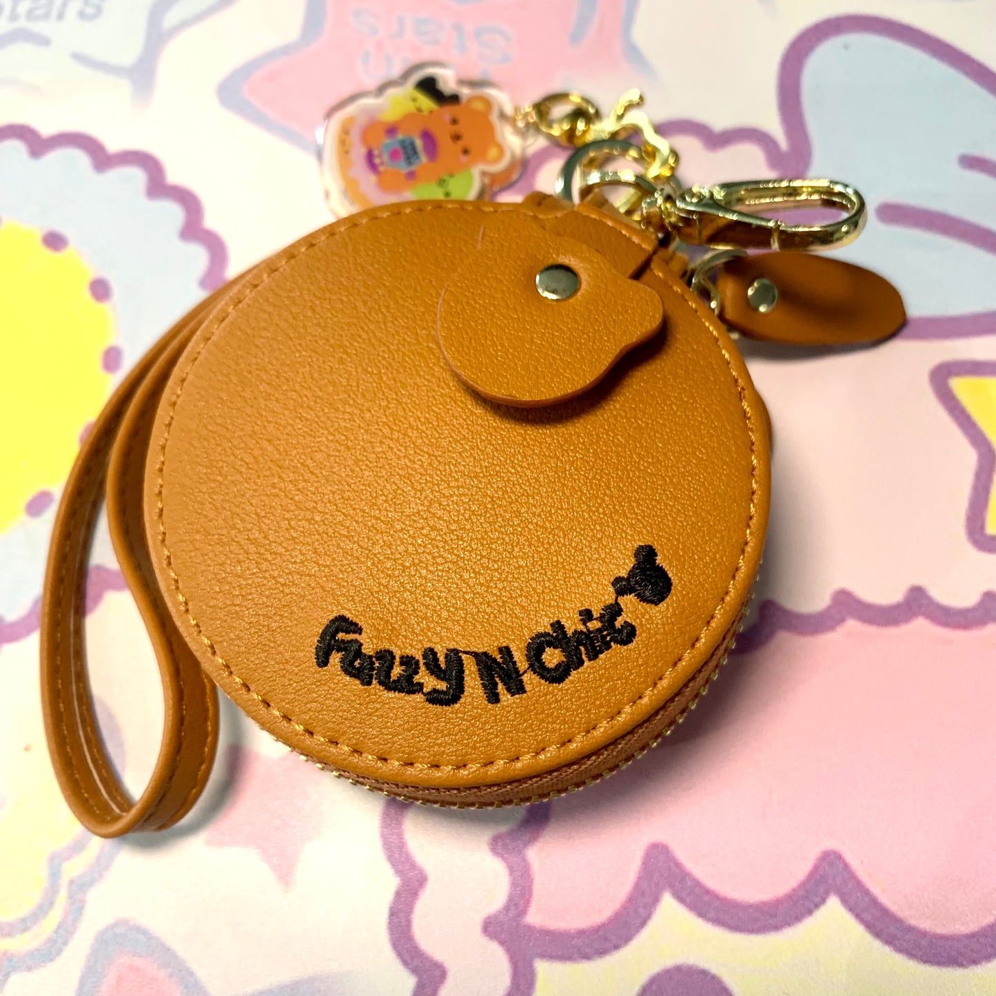 Tamagotchi Huggy Bear Zipper Pouch - Fuzzy N Chic