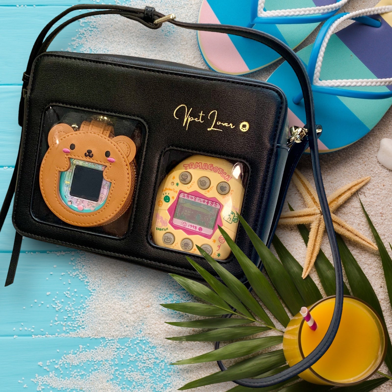 Tamagotchi ITA Sling Bag - Fuzzy N Chic