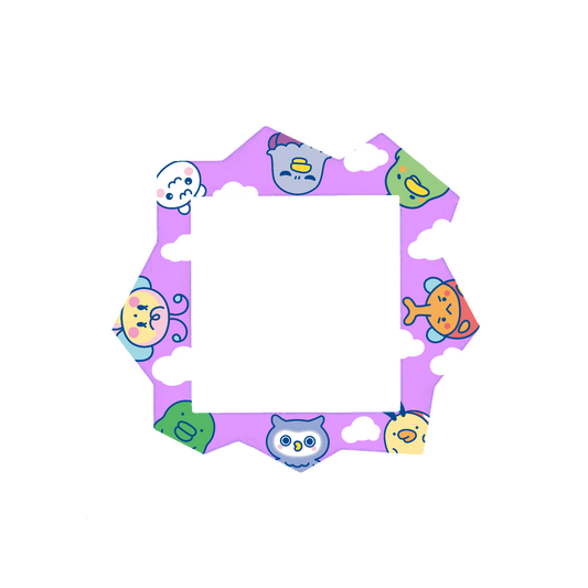 Tamagotchi Paradise Faceplate - purple sky - Fuzzy N Chic