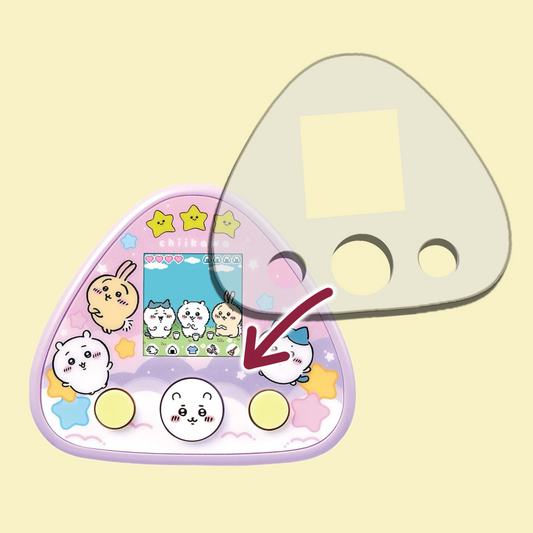 Chiikawa to Issho Faceplate Protector - Fuzzy N Chic