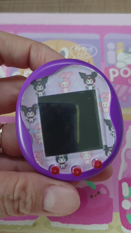 Tamagotchi Uni Faceplate - Pixel Kuromi and Melody