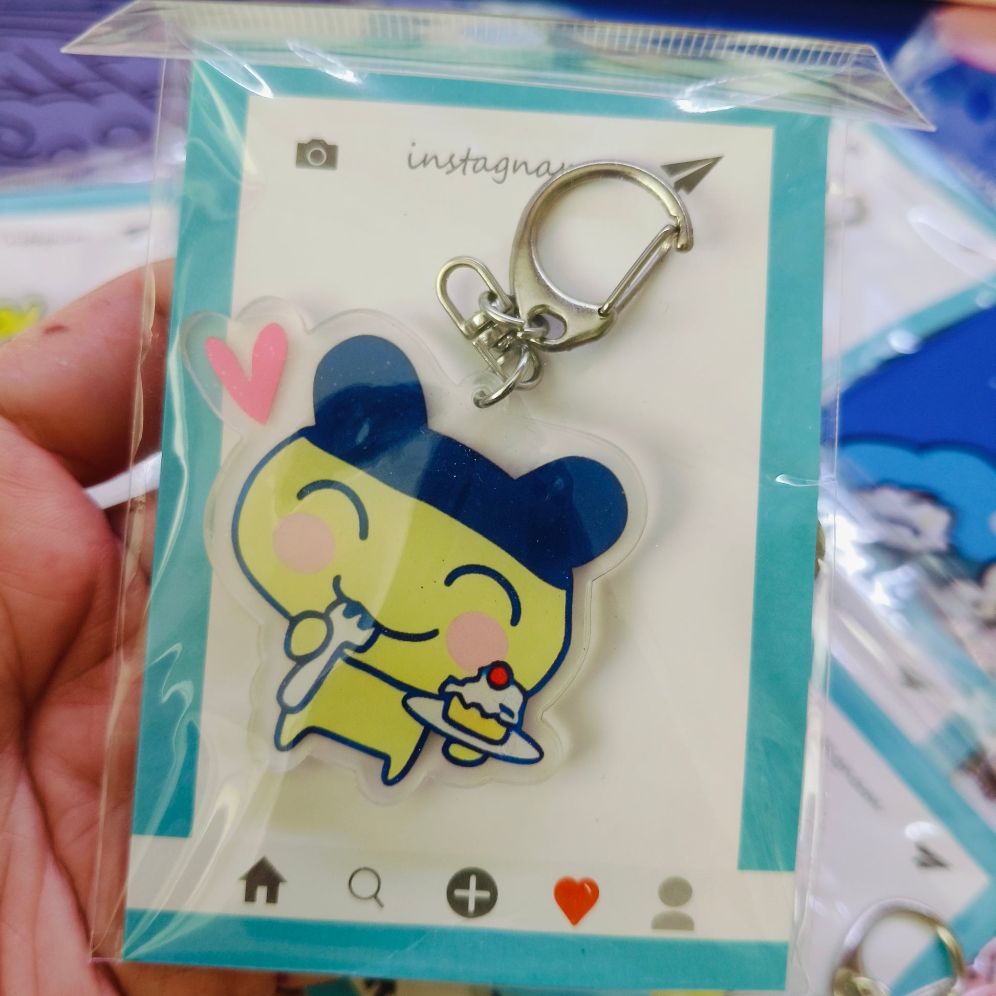 Tamagotchi Acrylic Keychain - Fuzzy N Chic