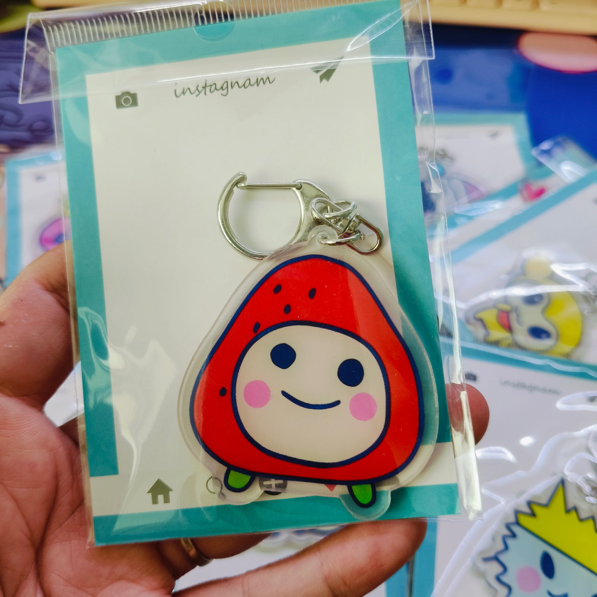 Tamagotchi Acrylic Keychain - Fuzzy N Chic