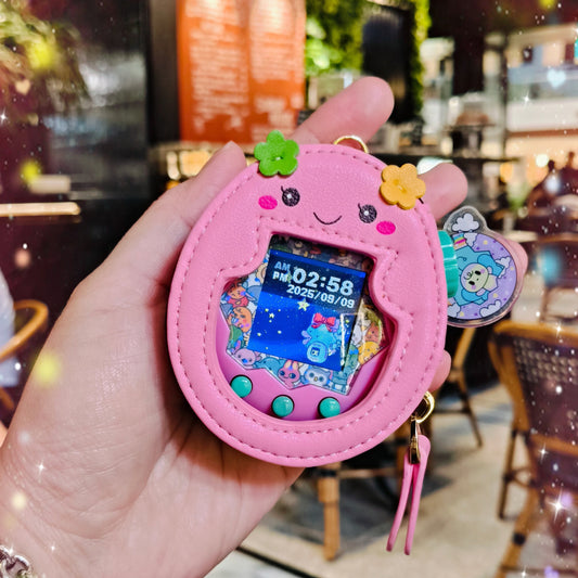 Tamagotchi Violetchi Zipper Pouch for Paradise!❤️ - Fuzzy N Chic