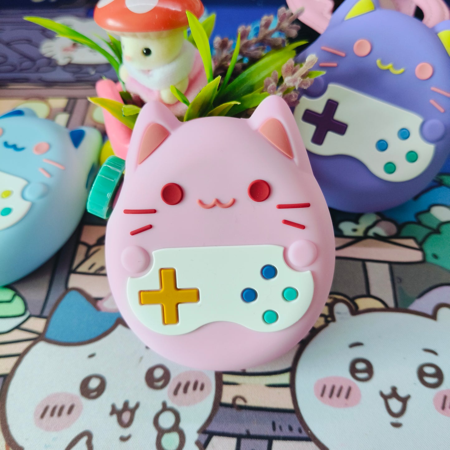 Tamagotchi Paradise Gamer Cat Silicone Cover - Fuzzy N Chic