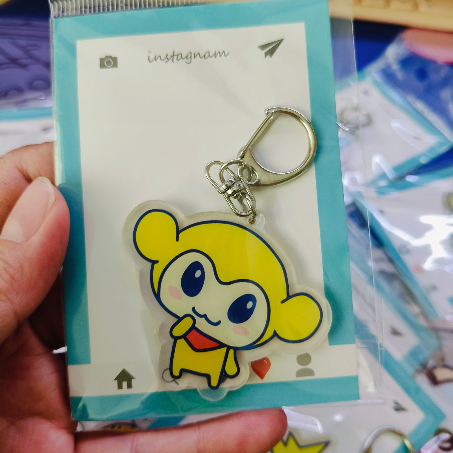 Tamagotchi Acrylic Keychain - Fuzzy N Chic