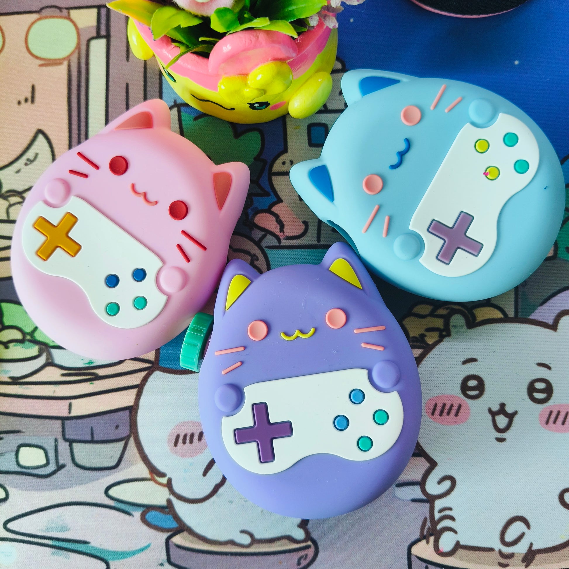 Tamagotchi Paradise Gamer Cat Silicone Cover - Fuzzy N Chic