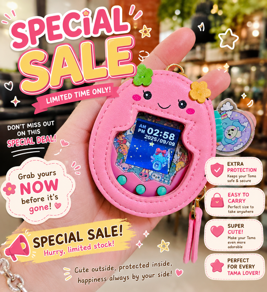 Tamagotchi Violetchi Zipper Pouch for Paradise!❤️