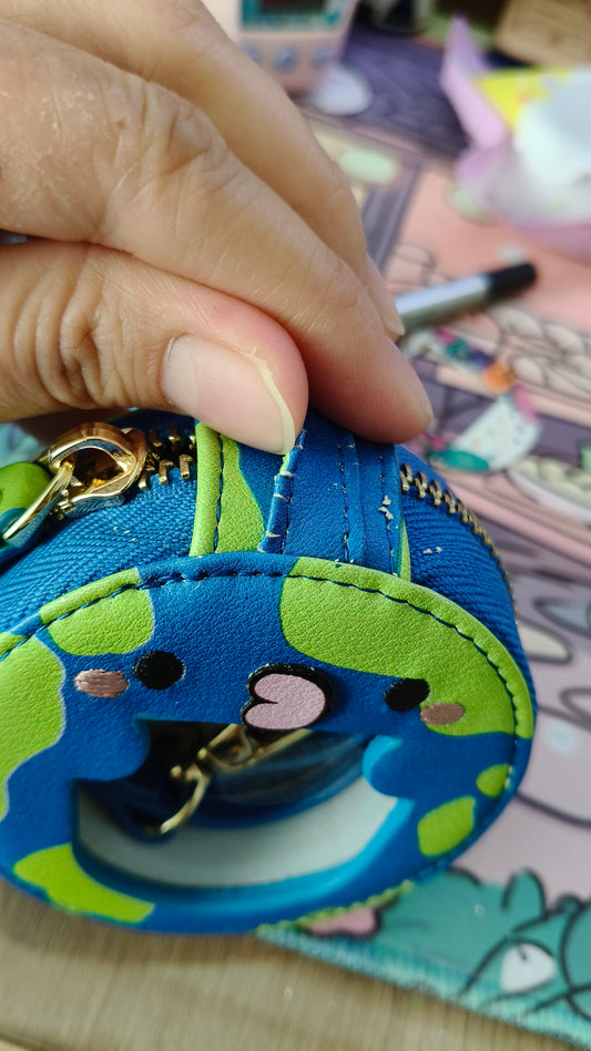 Clearance Defective Tamagotchi Zipper Pouch - Fuzzy N Chic