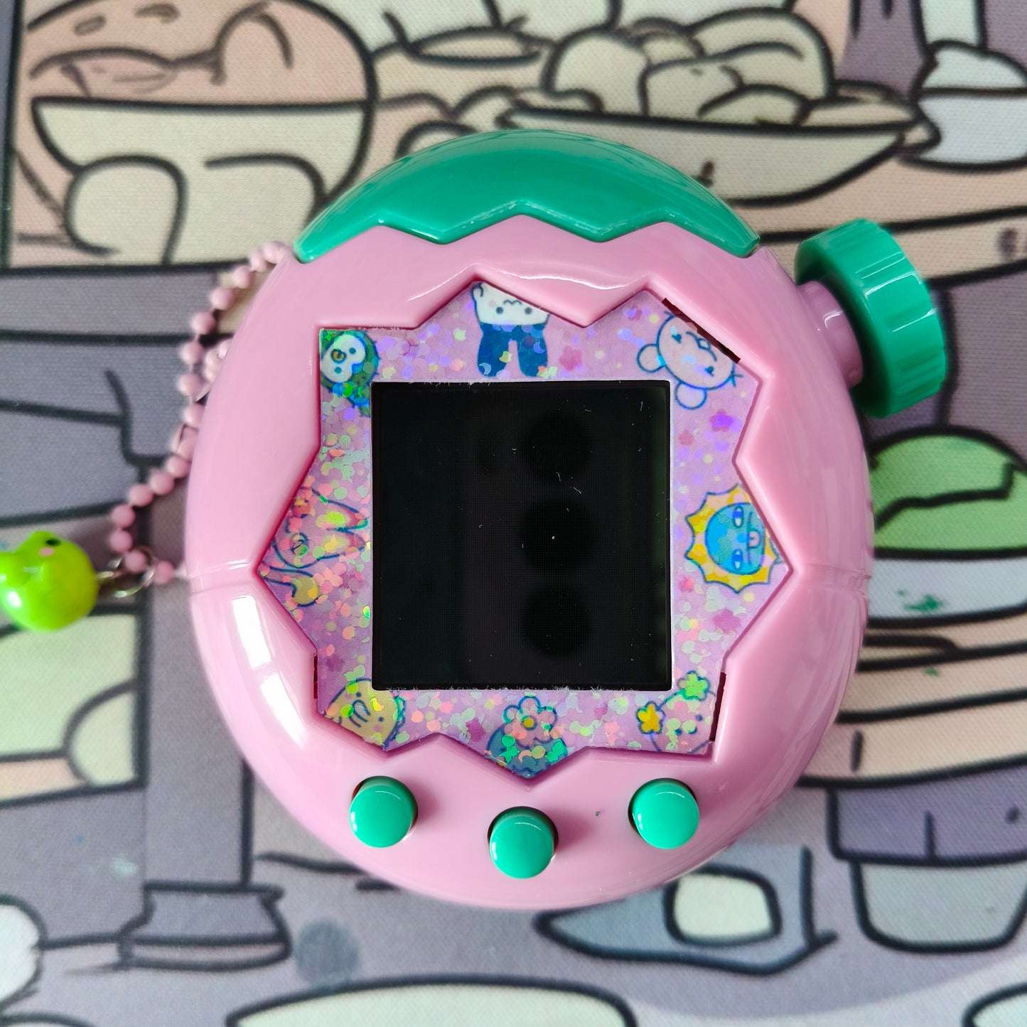 Tamagotchi Paradise Faceplate - Pink Land - Fuzzy N Chic