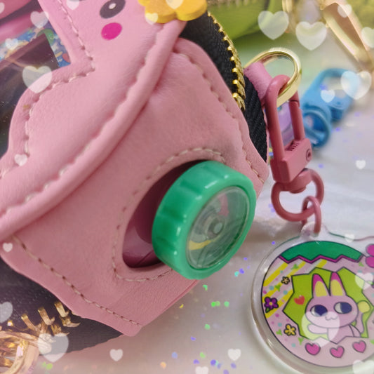 Tamagotchi Violetchi Zipper Pouch for Paradise!❤️ - Fuzzy N Chic