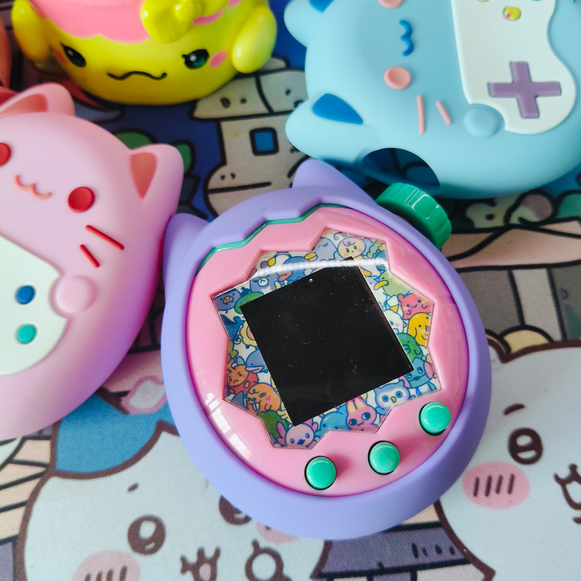 Tamagotchi Paradise Gamer Cat Silicone Cover - Fuzzy N Chic