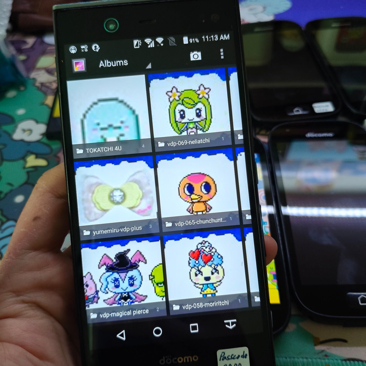 (Pre-Order)NFC & Infrared & Mixing App 3 in 1 Tamagotchi Compatible Phone - locked (cannot use with SIM card) is - Fuzzy N Chic