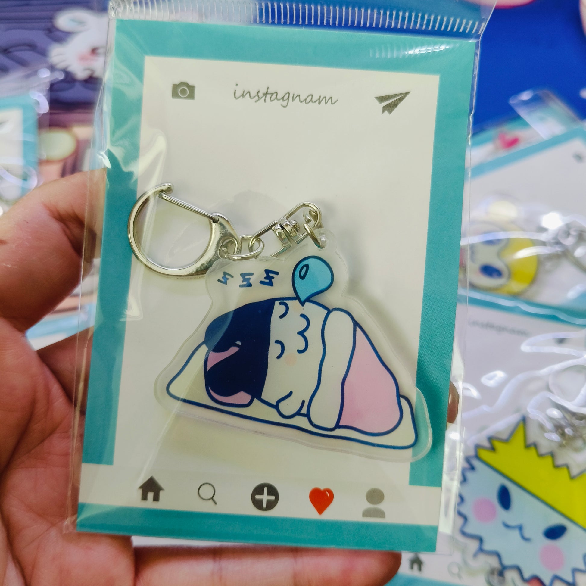 Tamagotchi Acrylic Keychain - Fuzzy N Chic