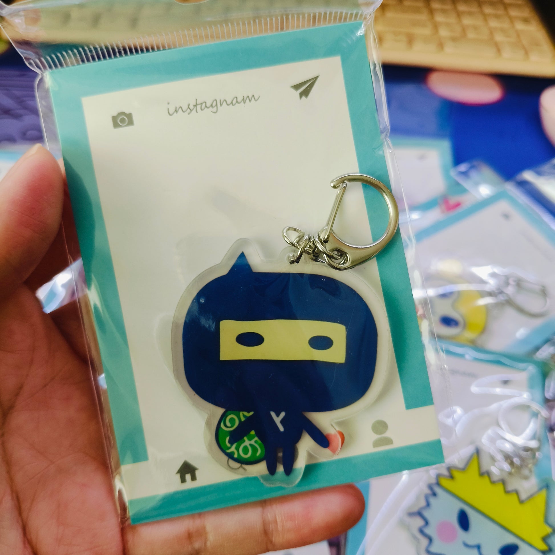 Tamagotchi Acrylic Keychain - Fuzzy N Chic
