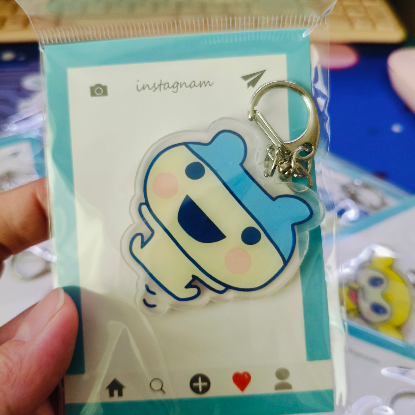 Tamagotchi Acrylic Keychain - Fuzzy N Chic