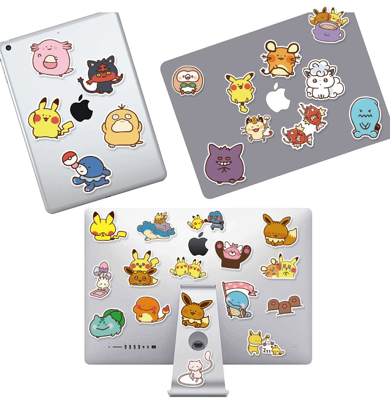 Pokemon Stickers Pack - Fuzzy N Chic