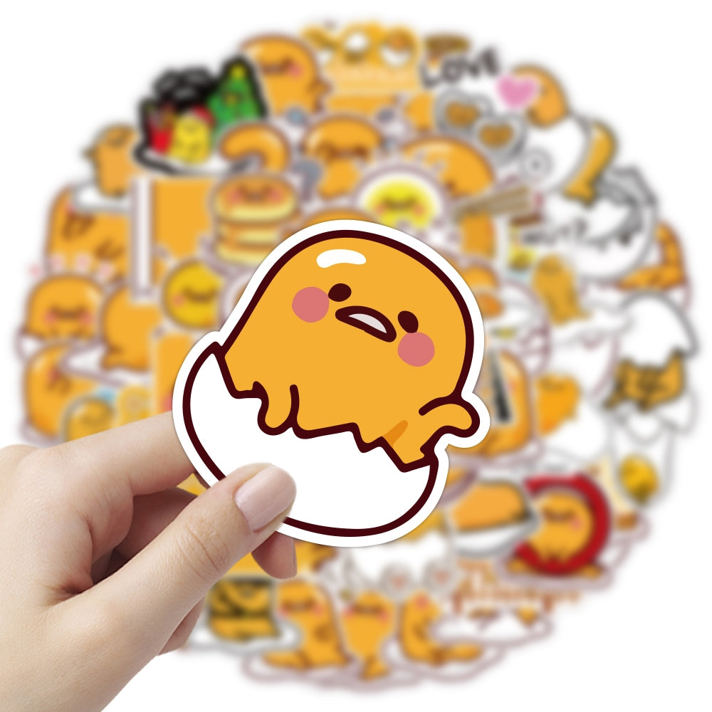 Gudetama Stickers Pack - Fuzzy N Chic