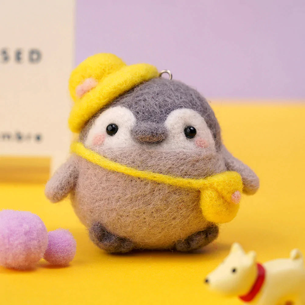 Energy Penguin Needle Felting Kit Fuzzy N Chic