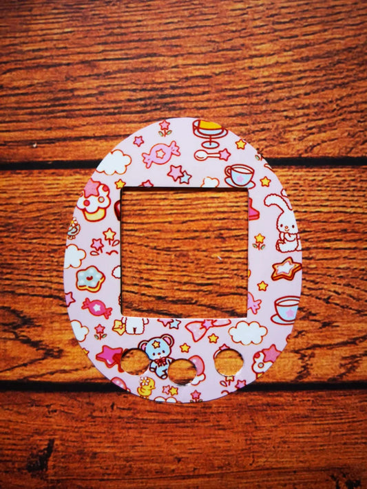 Tamagotchi Meets/On Faceplate - Pink Fuzzy N Chic